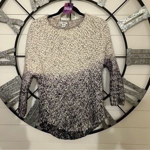 008 Bar III Fuzzy ombre Sweater